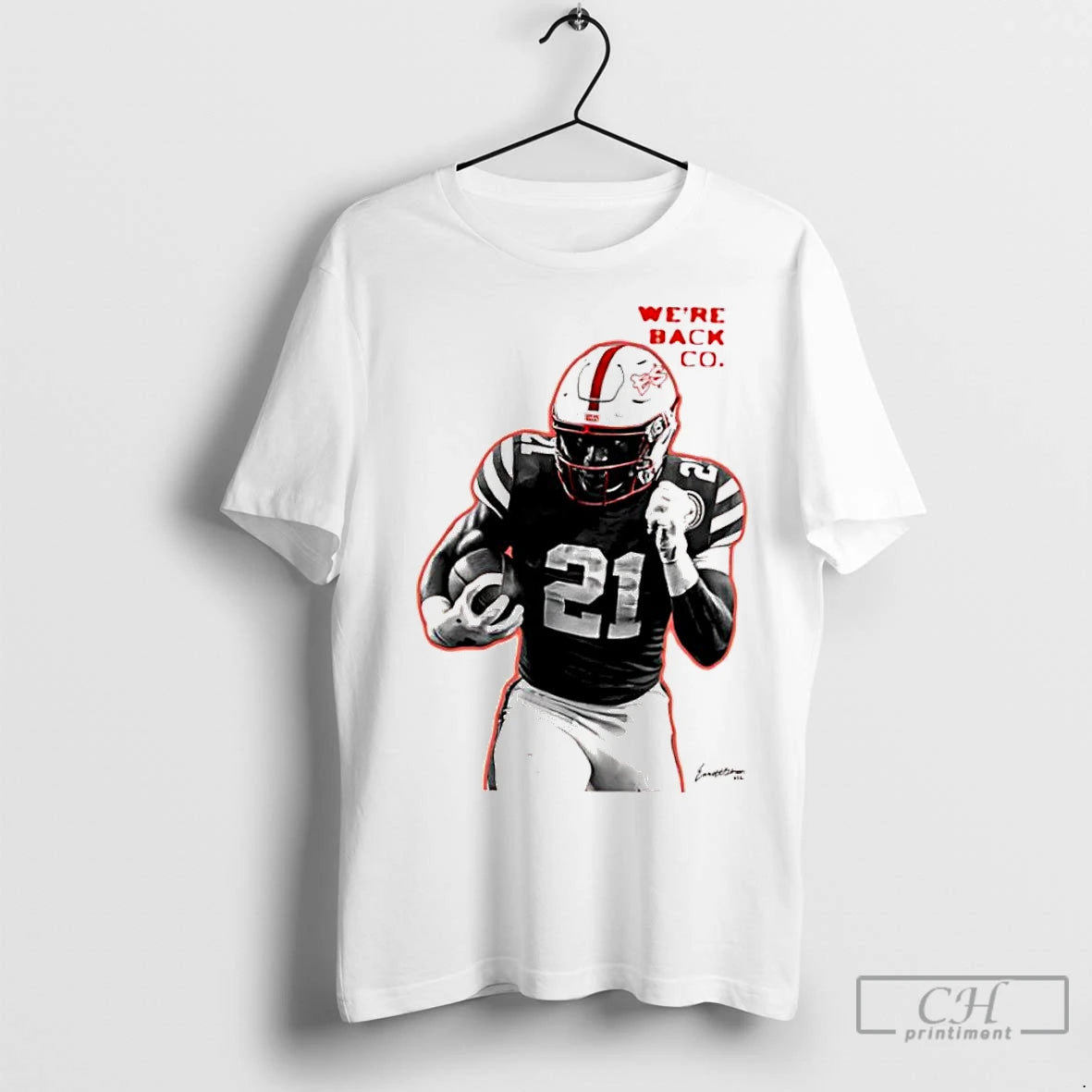 Classic Emmett Johnson Nebraska Running Back Emoney Backfield Were Back Co T-Shirts, Hoodie, Sweatshirt | InkNestWear.com