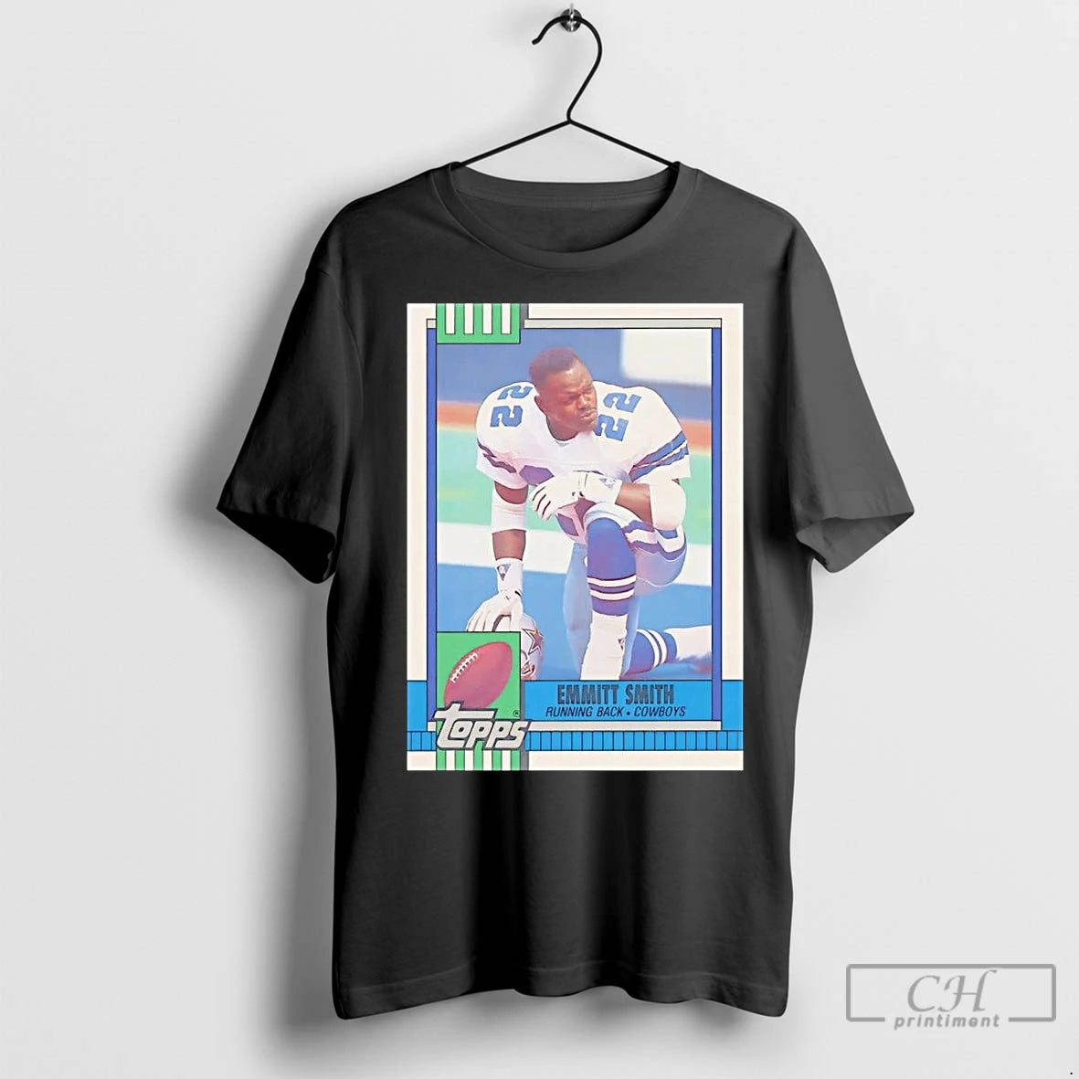 Classic Emmitt Smith Trading Card Cowboys