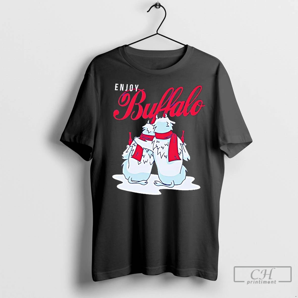 Classic Enjoy Buffalo Snowmen Christmas Vintage T-Shirts, Hoodie, Sweatshirt | InkNestWear.com