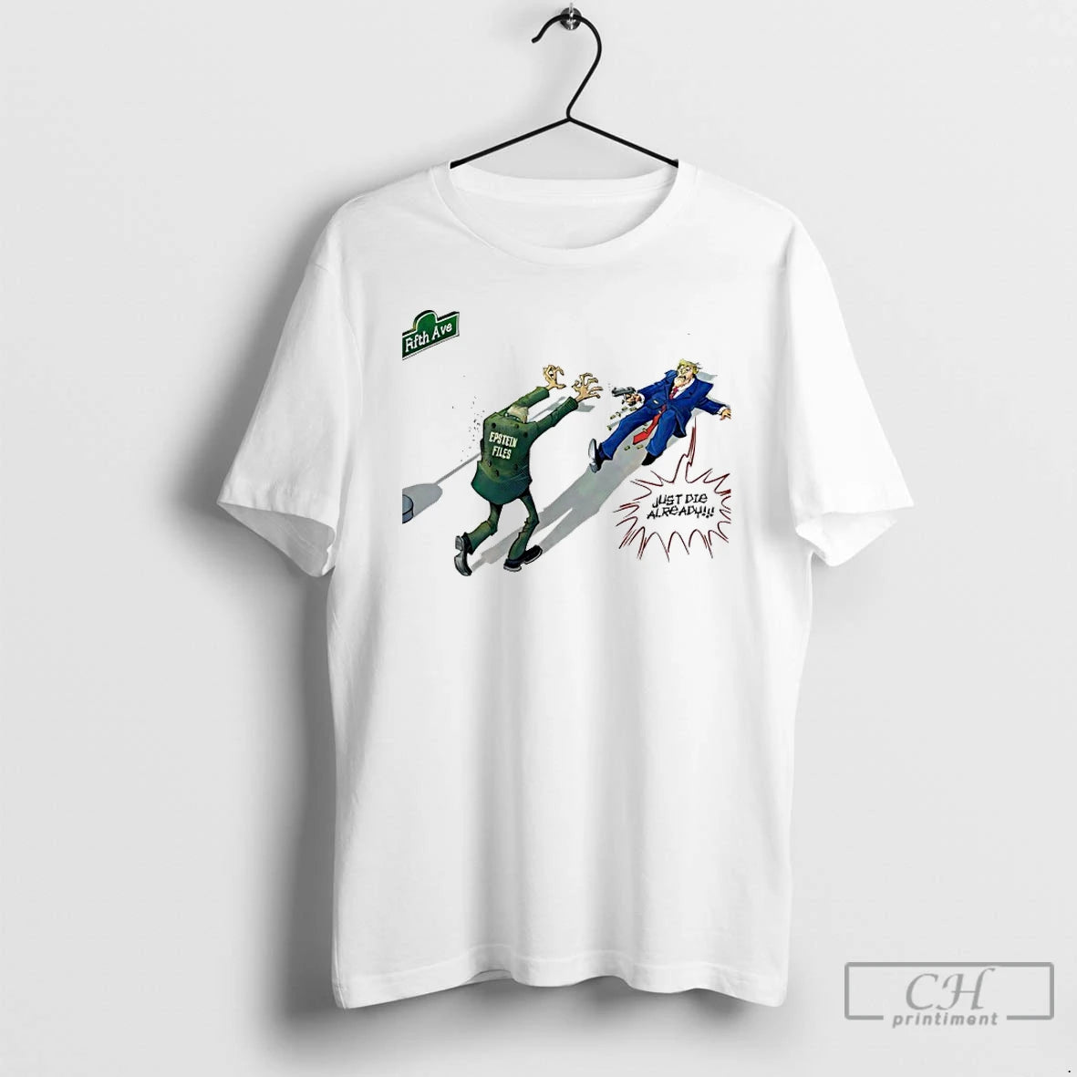 Classic Epstein Files Zombie Just Die Already Trump T-Shirts, Hoodie, Sweatshirt | InkNestWear.com