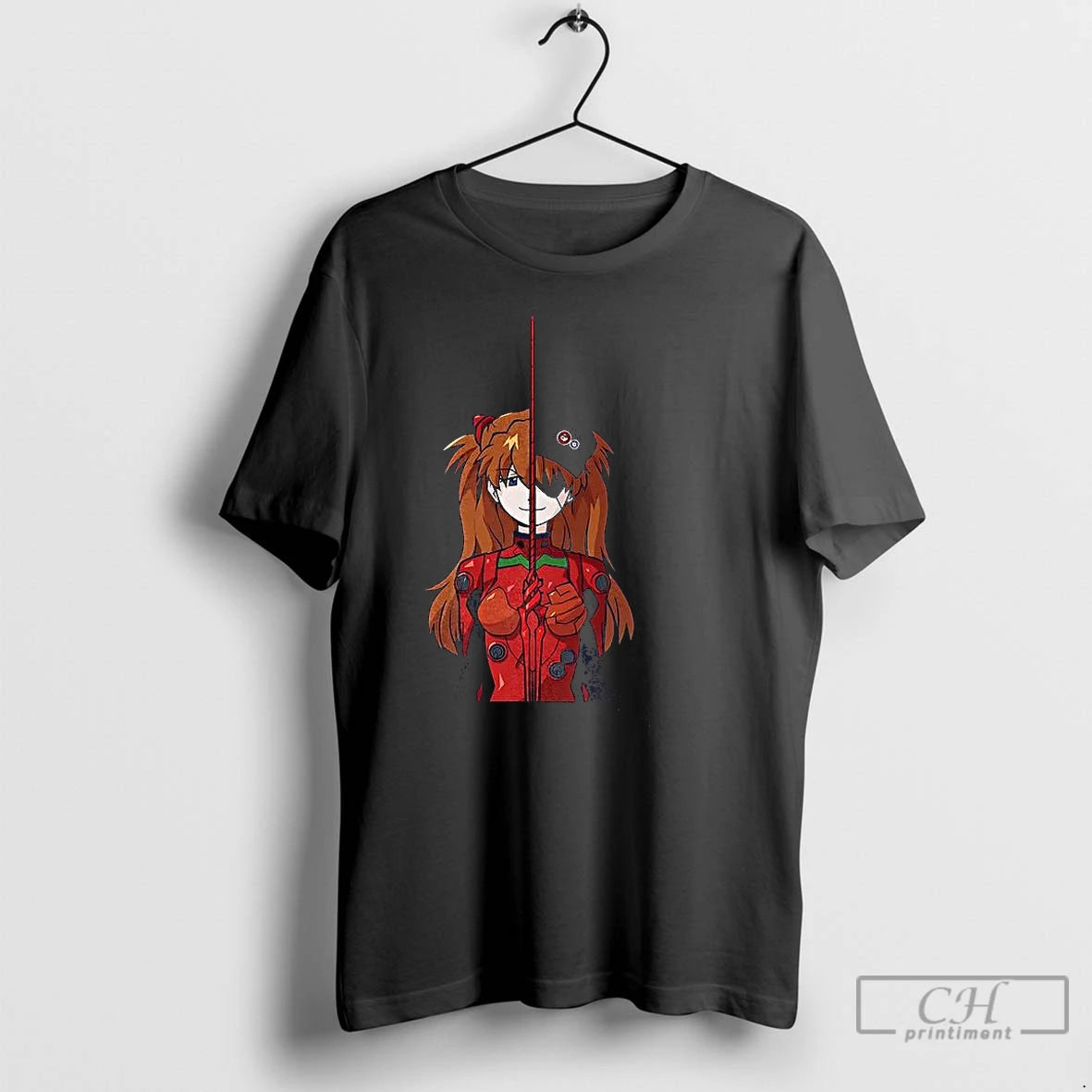 Classic Evafanworks X Blueypepe Asuka T Shirts Hoodie, Sweatshirt | InkNestWear.com