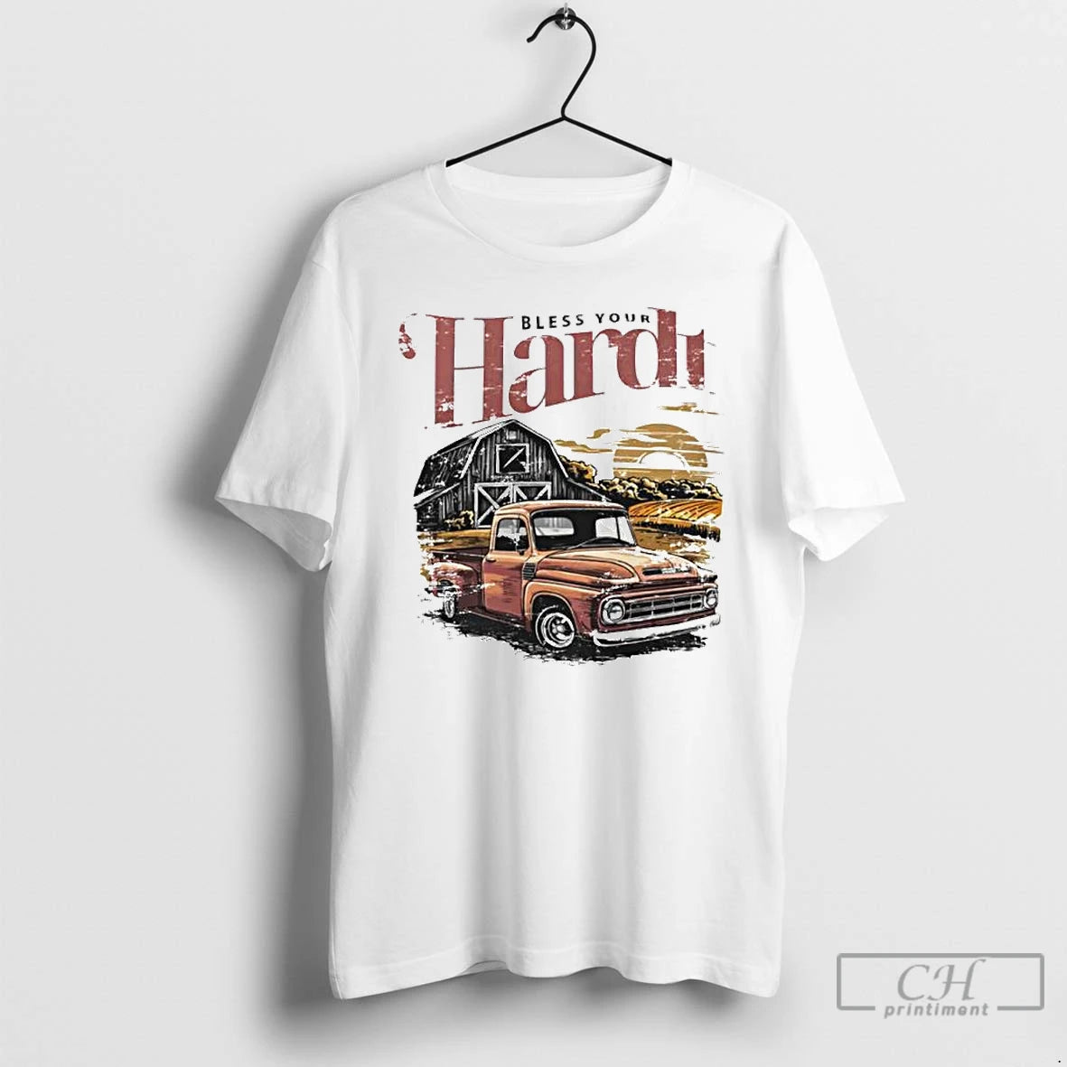 Classic Farmland Bless Your Hardt Heart Ornaments T Shirts Hoodie, Sweatshirt | InkNestWear.com