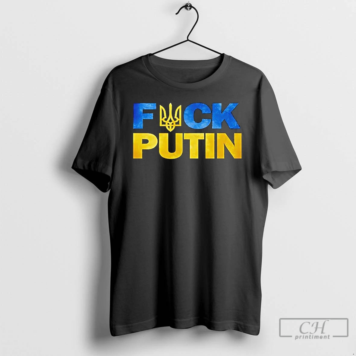 Classic Fck Putin Ukraine Flag T-Shirts, Hoodie, Sweatshirt | InkNestWear.com