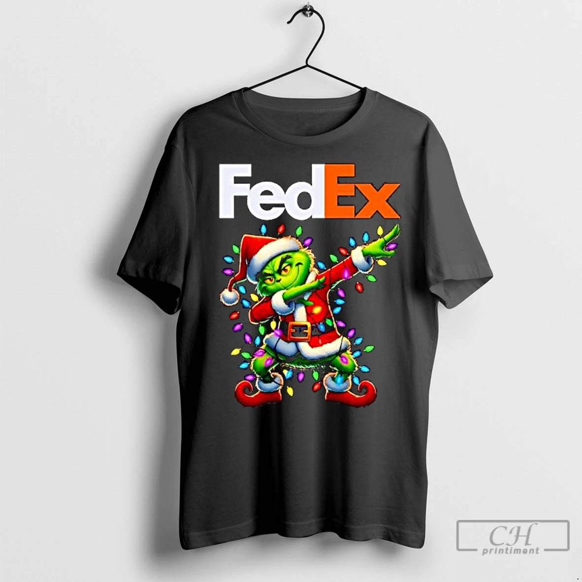 Classic Fedex X Grinch Dabbing Merry Christmas Ornaments T-Shirts, Hoodie, Sweatshirt | InkNestWear.com