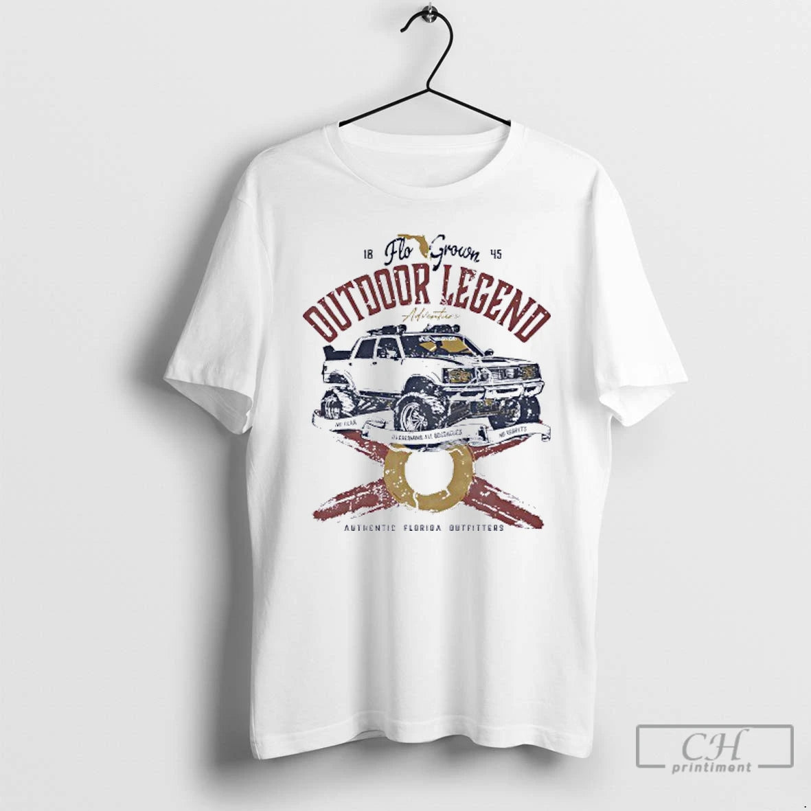 Classic Flo Grown Outdoor Legend Authentic Florida Outfitters T Shirts Hoodie, Sweatshirt | InkNestWear.com