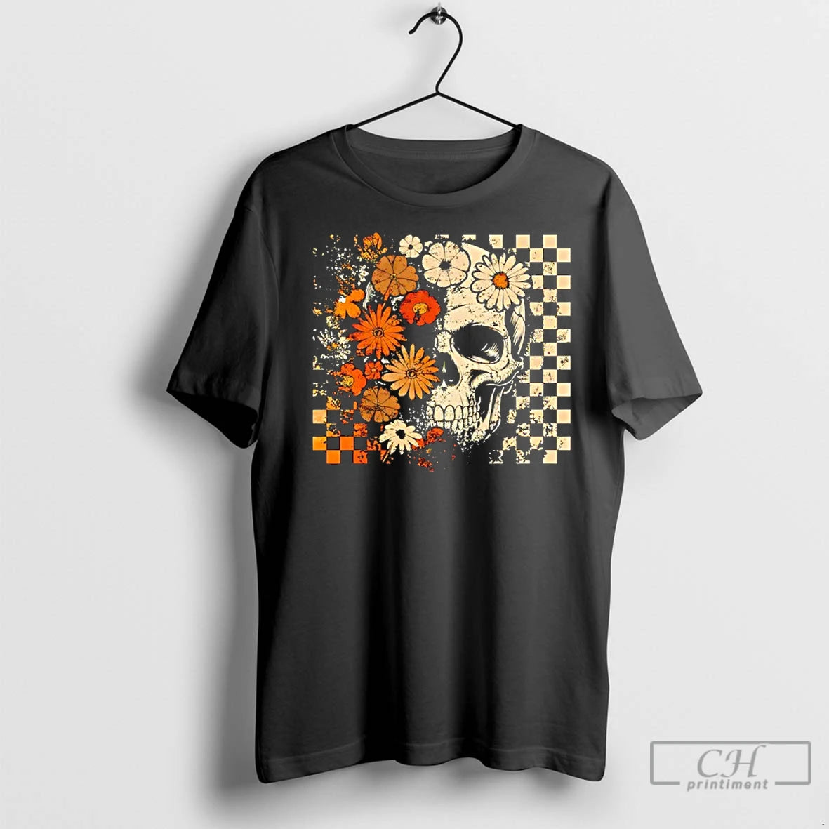 Classic Floral Woman Halloween T-Shirts, Hoodie, Sweatshirt | InkNestWear.com