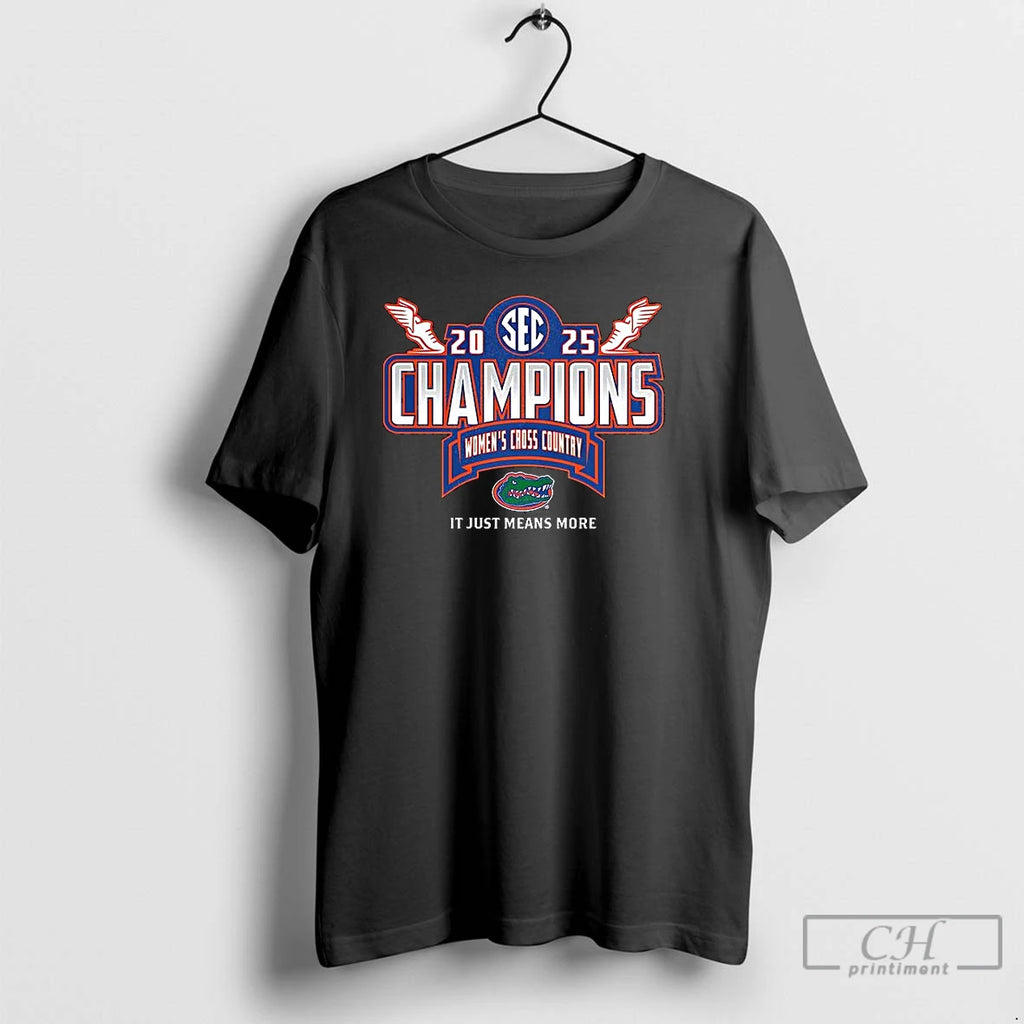 Classic Florida Gators 2025 Sec Womens Cross Country Conference Champions T Shirts Hoodie, Sweatshirt | InkNestWear.com