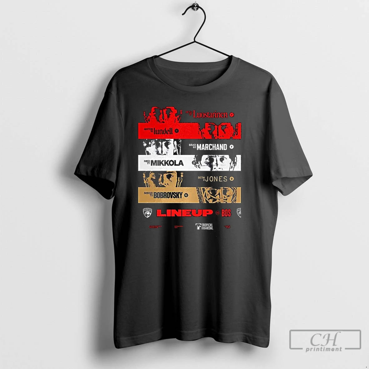 Classic Florida Panthers Lineup Bos T Shirts Hoodie, Sweatshirt | InkNestWear.com