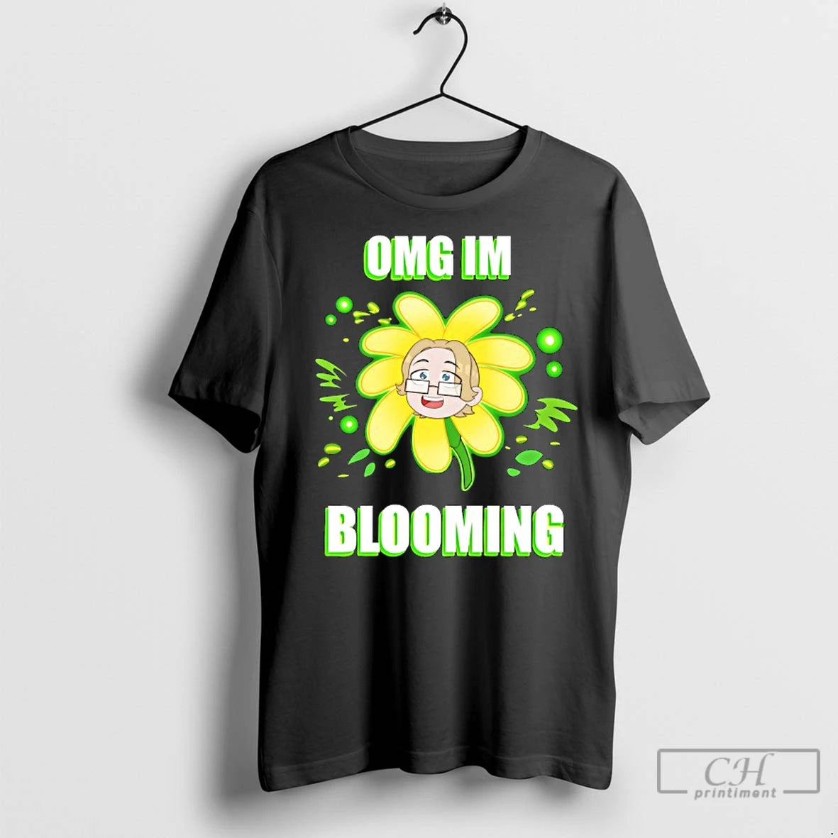 Classic Flower Omg Im Blooming T-Shirts, Hoodie, Sweatshirt | InkNestWear.com
