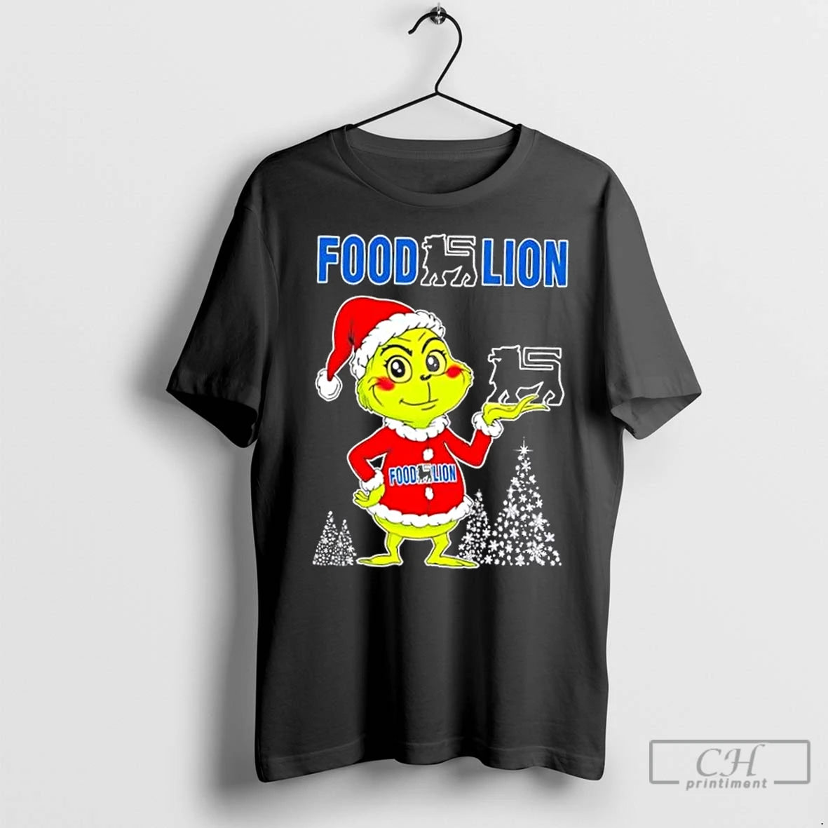 Classic Food Lion And Grinchmas Christmas Tree T-Shirts, Hoodie, Sweatshirt | InkNestWear.com