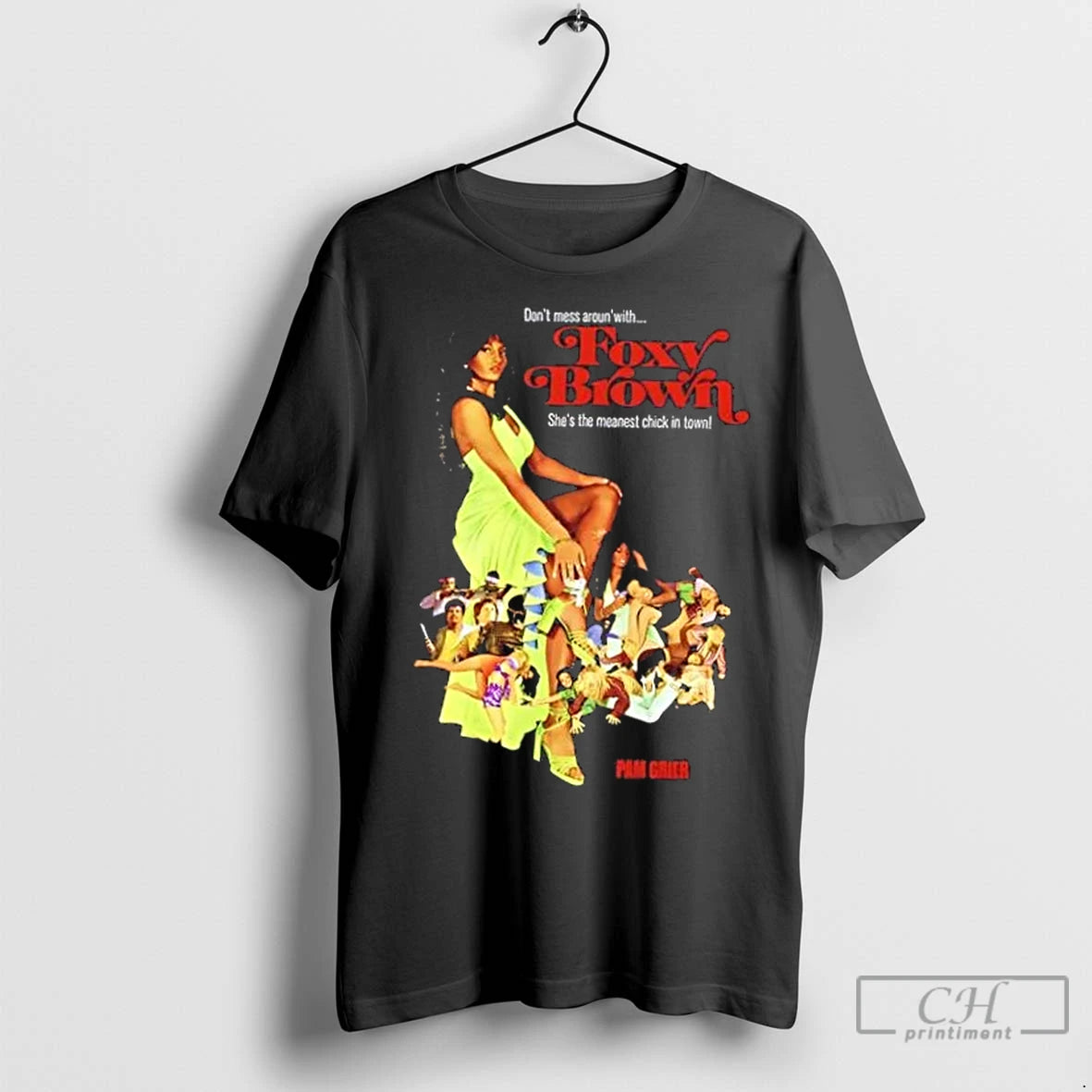 Classic Foxy Brown 1974 Pam Grier Antonio Fargas Vintage T-Shirts, Hoodie, Sweatshirt | InkNestWear.com