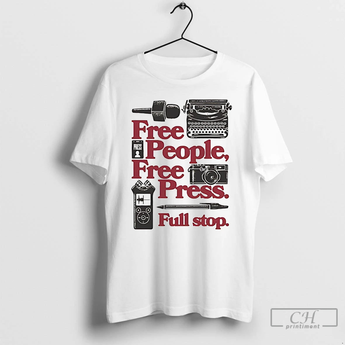 Classic Free People Free Press Full Stop T Shirts Hoodie, Sweatshirt | InkNestWear.com