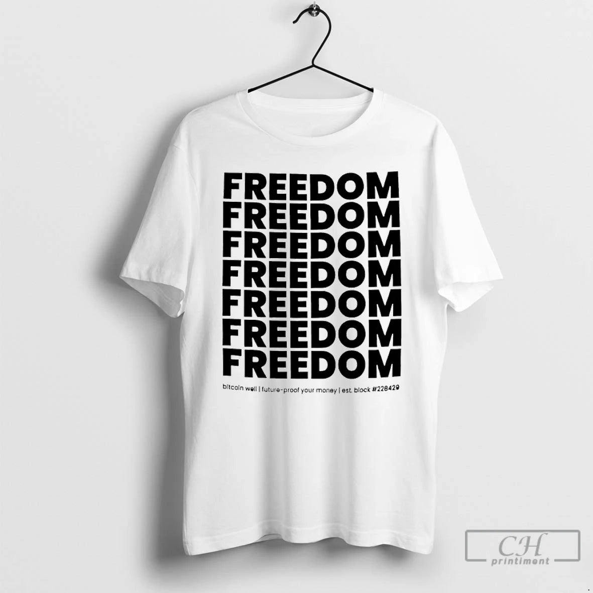 Classic Freedom Bitcoin Well Future Proof Your Money T Shirts Hoodie, Sweatshirt | InkNestWear.com
