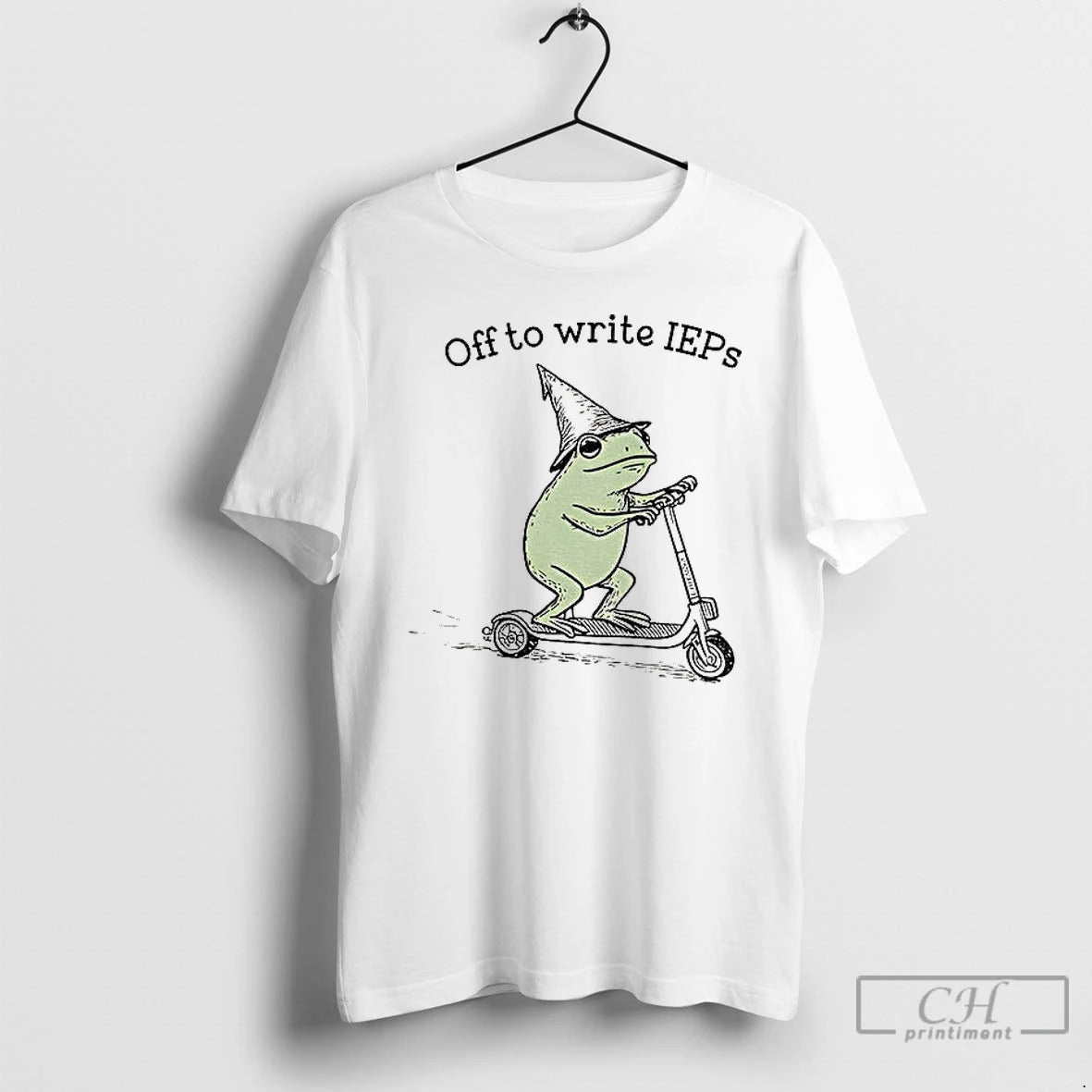 Classic Frog Scooter Off To Write Ieps T-Shirts, Hoodie, Sweatshirt | InkNestWear.com