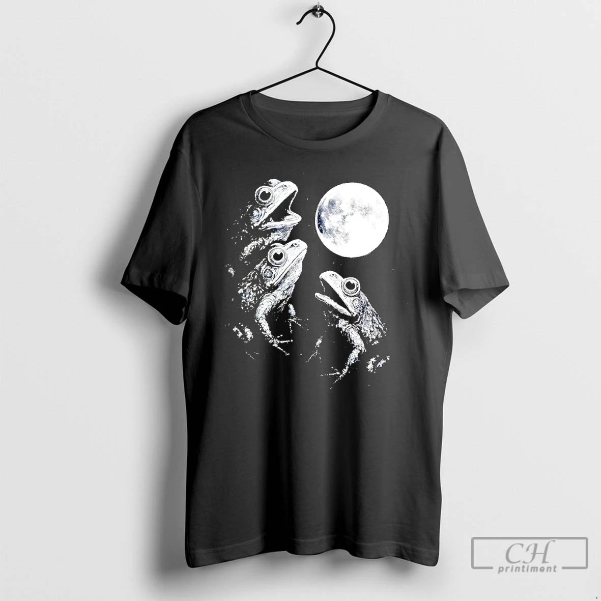 Classic Frogs Howling To Moon T-Shirts, Hoodie, Sweatshirt | InkNestWear.com