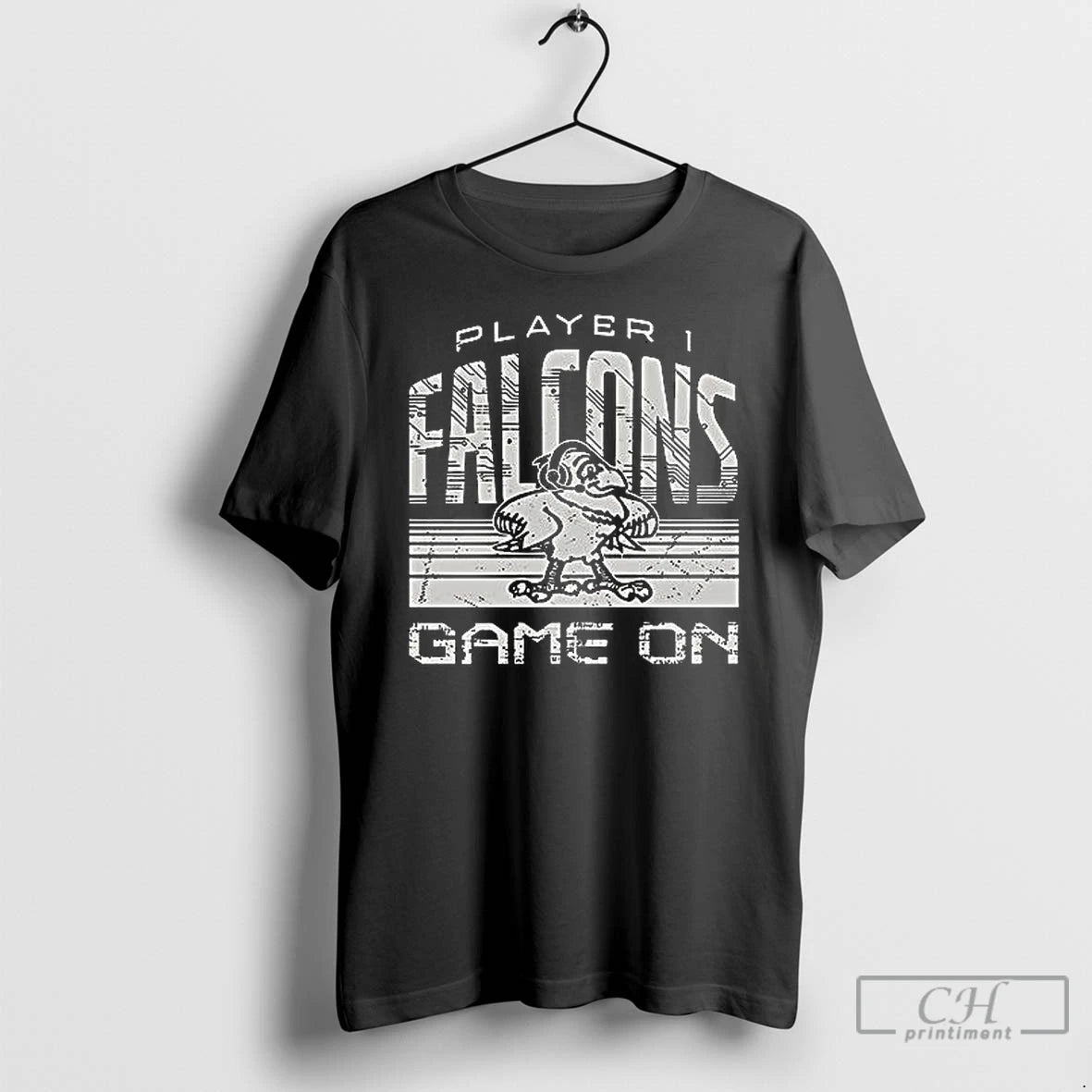 Classic Ft Wright Player 1 Falcons Game On Retro T Shirts Hoodie, Sweatshirt | InkNestWear.com
