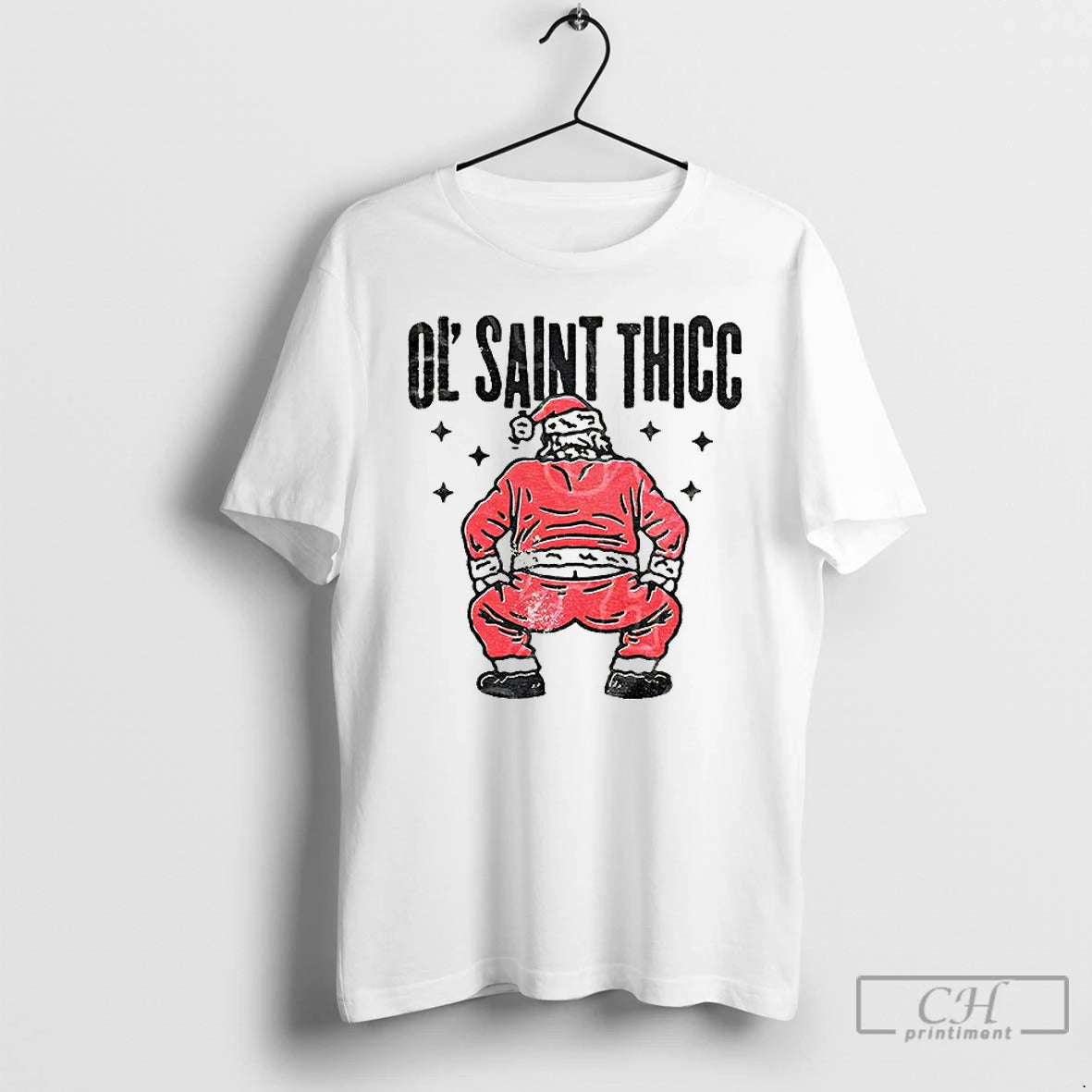 Classic Funny Ol Santa Thicc Christmas T-Shirts, Hoodie, Sweatshirt | InkNestWear.com