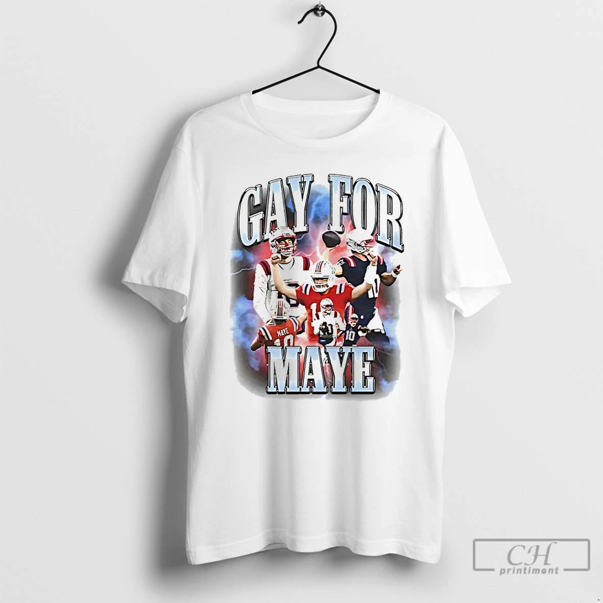 Classic Gay For Drake Maye Retro T-Shirts, Hoodie, Sweatshirt | InkNestWear.com