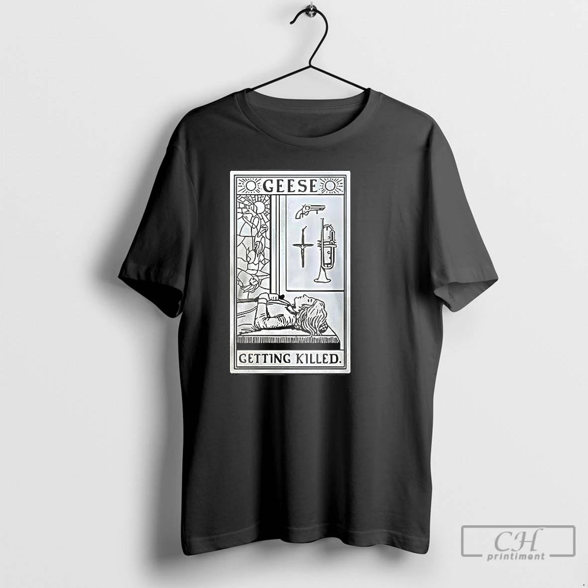 Classic Geese Getting Killed Card T Shirts Hoodie, Sweatshirt | InkNestWear.com
