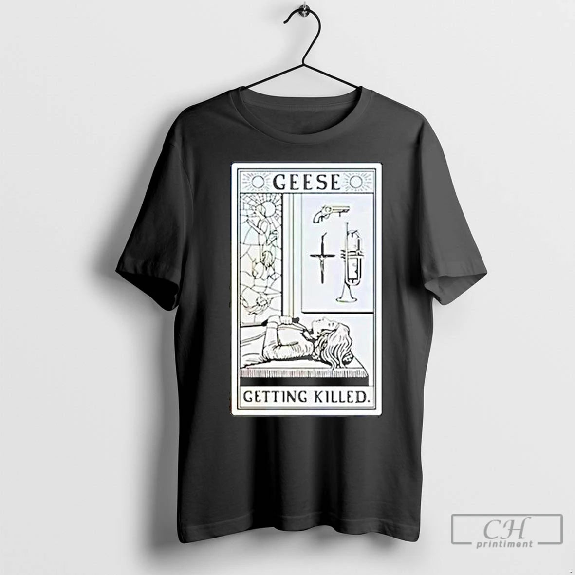 Classic Geese Getting Killed Ornaments T-Shirts, Hoodie, Sweatshirt | InkNestWear.com