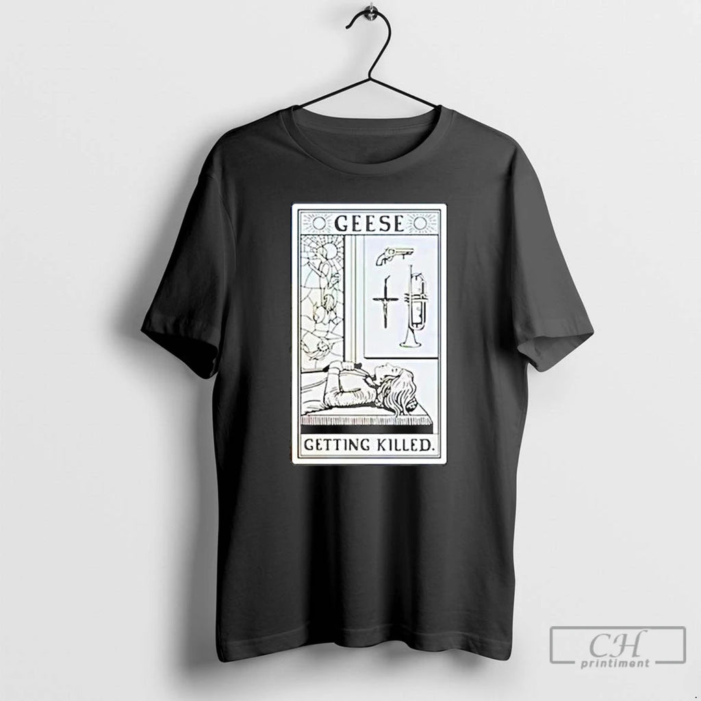Classic Geese Getting Killed Ornaments T Shirts Hoodie, Sweatshirt | InkNestWear.com