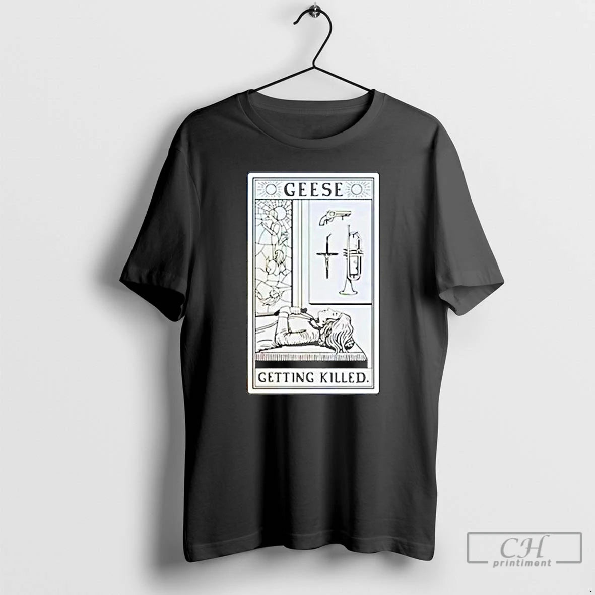 Classic Geese Getting Killed Ornaments T Shirts Hoodie, Sweatshirt | InkNestWear.com