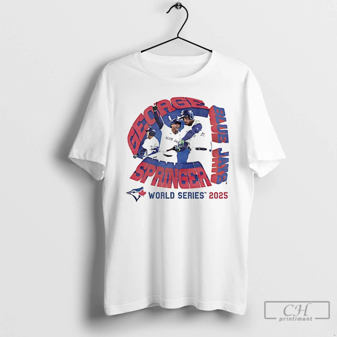 Classic George Springer Homerun Toronto Blue Jays World Series 2025 T Shirts Hoodie, Sweatshirt | InkNestWear.com