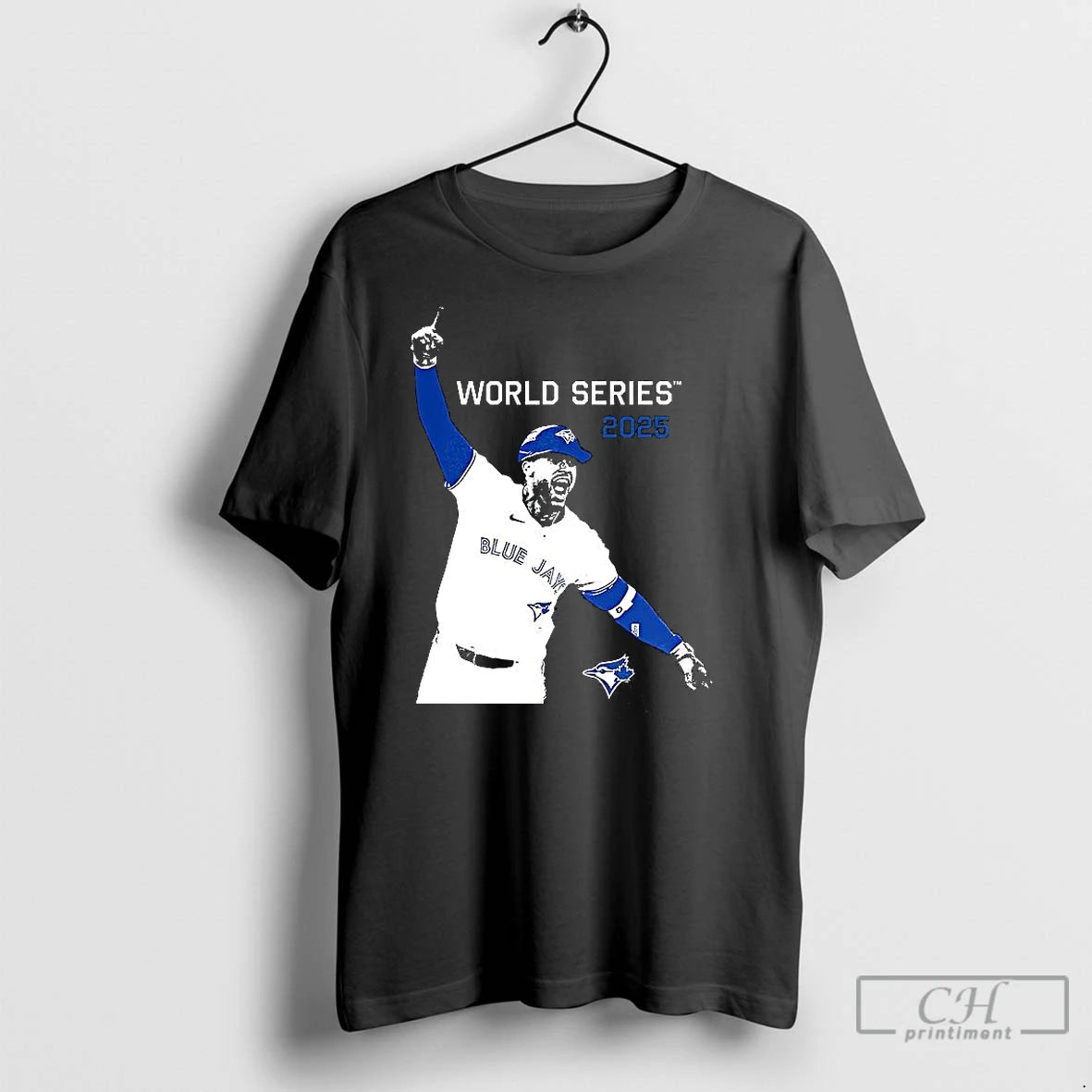 Classic George Springer Toronto Blue Jays Mbl World Series 2025 Player Graphic T-Shirts, Hoodie, Sweatshirt | InkNestWear.com