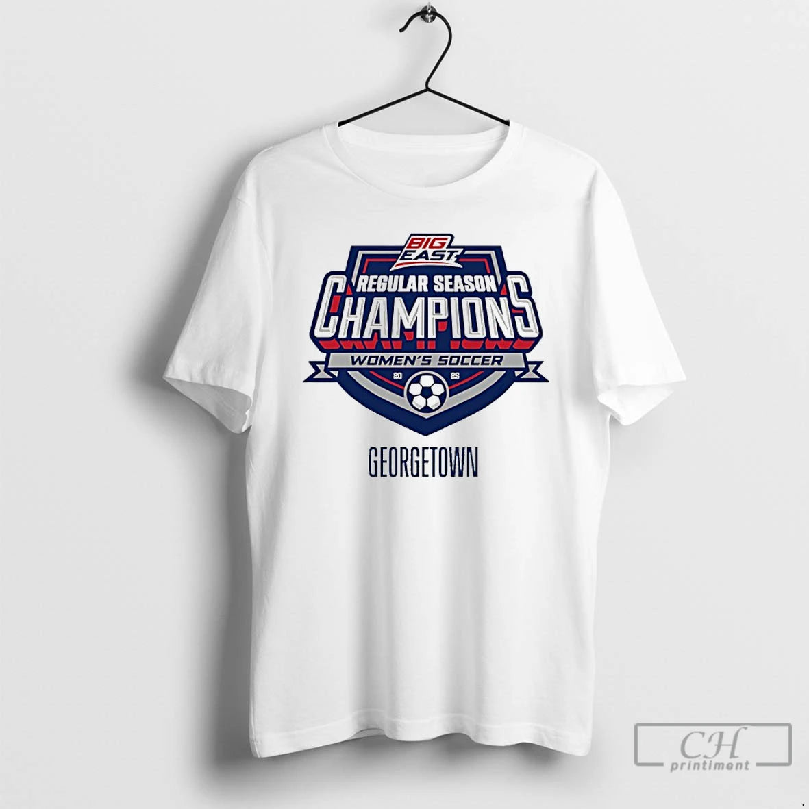 Classic Georgetown Womens Soccer 2025 Regular Season Champions T Shirts Hoodie, Sweatshirt | InkNestWear.com