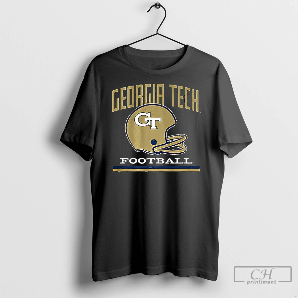 Classic Georgia Tech Yellow Jackets Football Vintage Helmet Stripes T-Shirts, Hoodie, Sweatshirt | InkNestWear.com