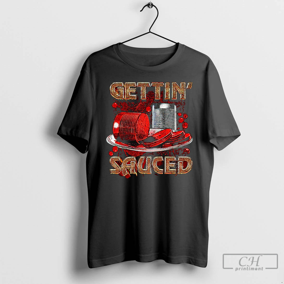 Classic Gettin Sauced Graphic Christmas T Shirts Hoodie, Sweatshirt | InkNestWear.com