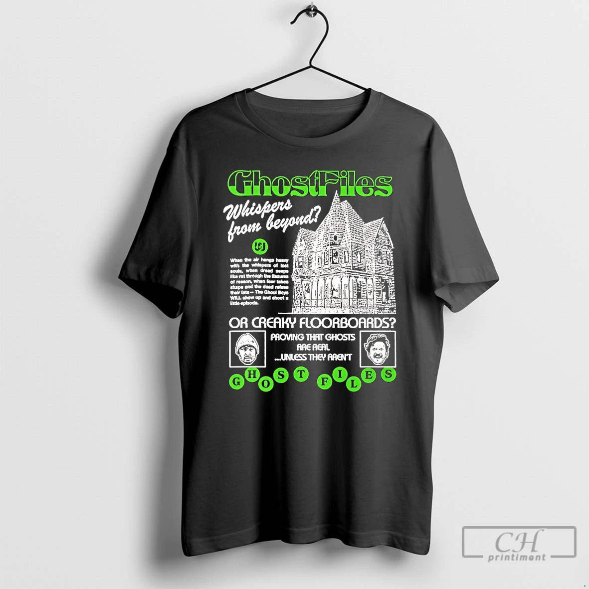Classic Ghostfiles Whispers From Beyond T Shirts Hoodie, Sweatshirt | InkNestWear.com