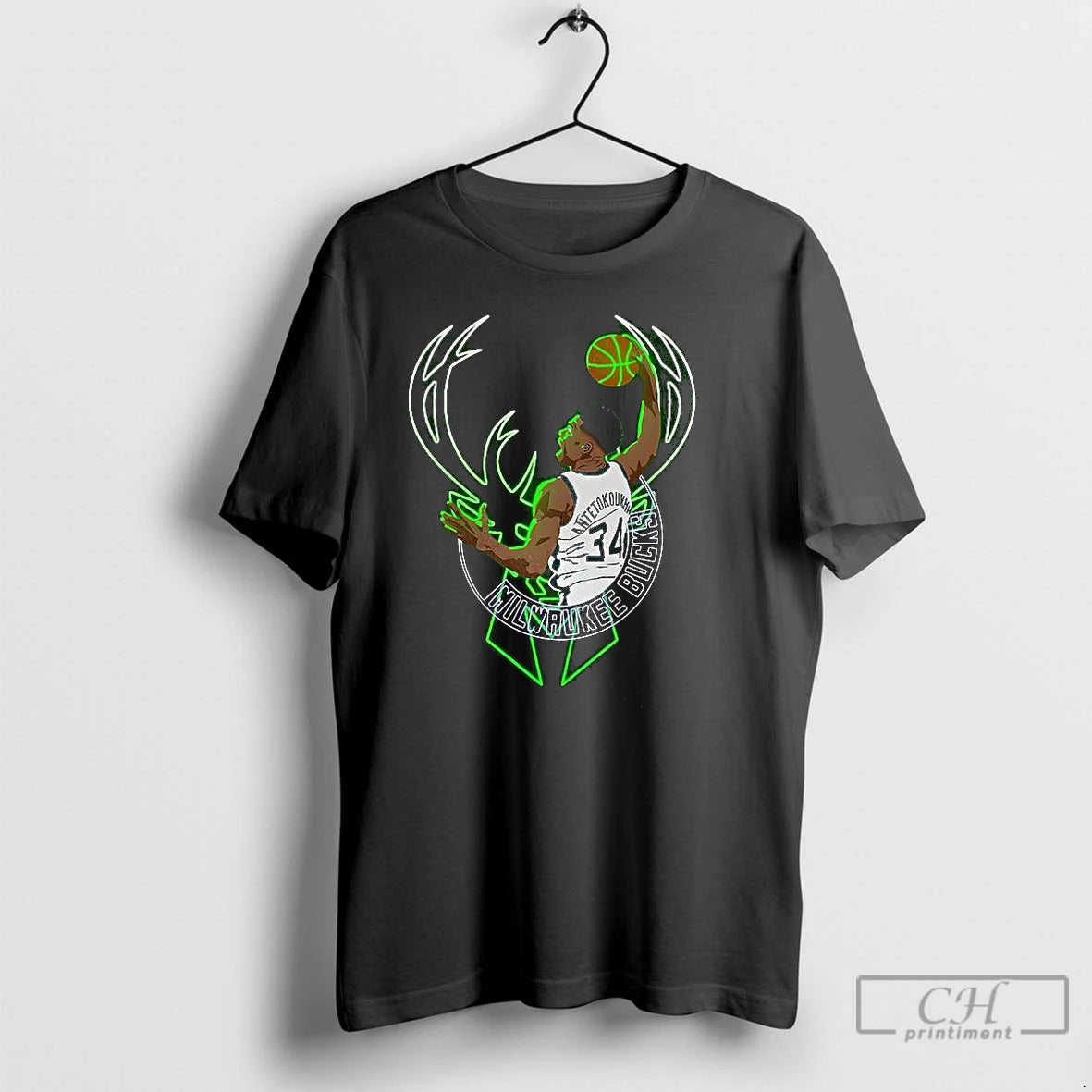 Classic Giannis Antetokounmpo Milwaukee Bucks Basketball Dunk T Shirts Hoodie, Sweatshirt | InkNestWear.com
