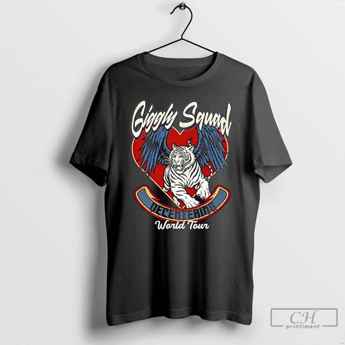 Classic Giggly Squad Decentering World Tour 2025 Long Sleve T Shirts Hoodie, Sweatshirt | InkNestWear.com
