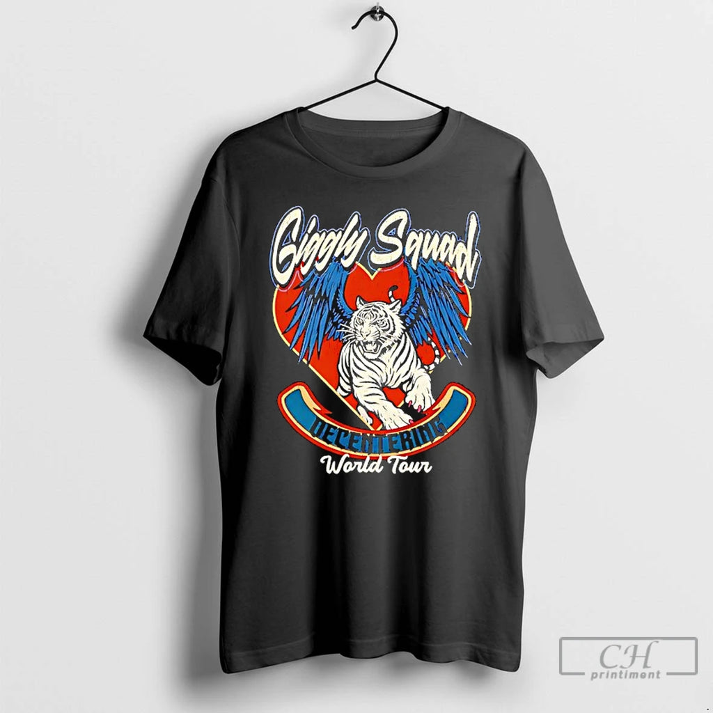 Classic Giggly Squad Decentering World Tour T Shirts Hoodie, Sweatshirt | InkNestWear.com