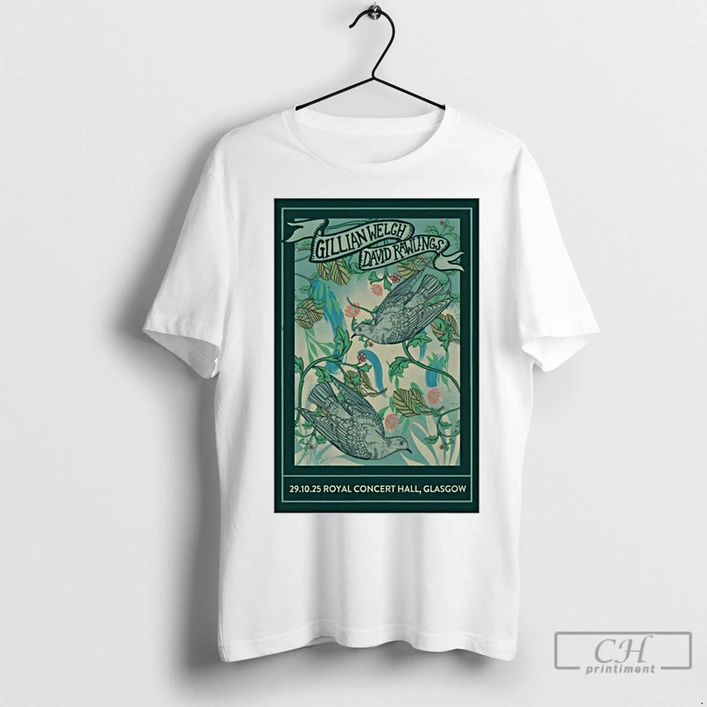 Classic Gillian Welch Concert Glasgow Uk 2025 T-Shirts, Hoodie, Sweatshirt | InkNestWear.com