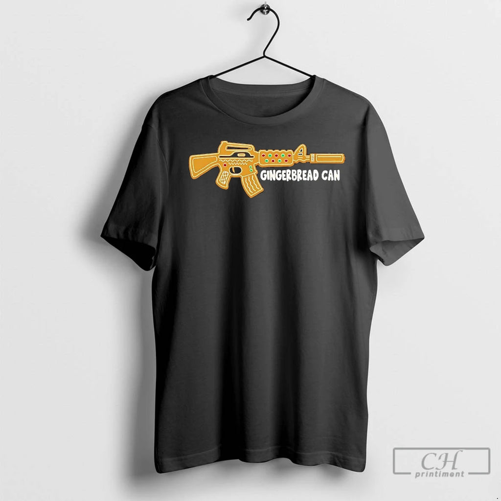 Classic Gingerbread Can Shotgun Christmas T-Shirts, Hoodie, Sweatshirt | InkNestWear.com