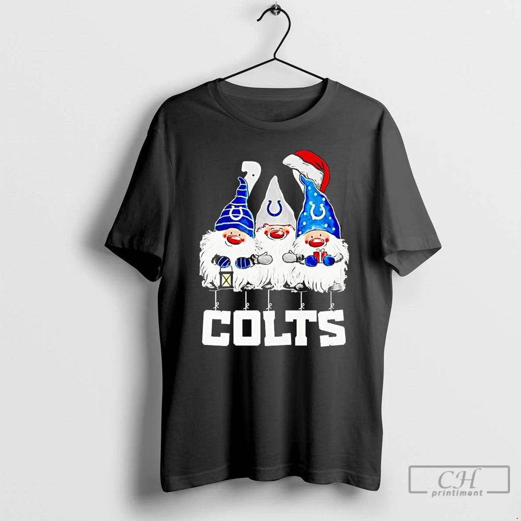 Classic Gnomes Indianapolis Colts Merry Christmas T-Shirts, Hoodie, Sweatshirt | InkNestWear.com