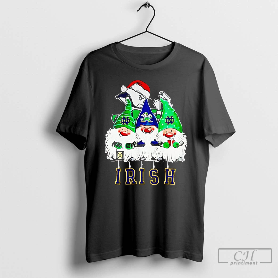 Classic Gnomes Notre Dame Fighting Irish Merry Christmas T-Shirts, Hoodie, Sweatshirt | InkNestWear.com
