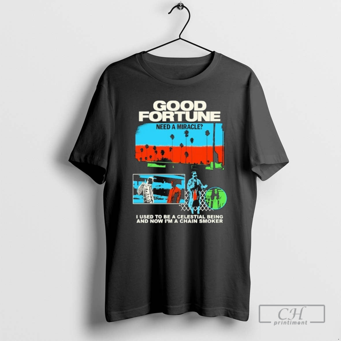 Classic Good Fortune Need A Miracle I Used To Be A Celestial Being And Now T-Shirts, Hoodie, Sweatshirt | InkNestWear.com