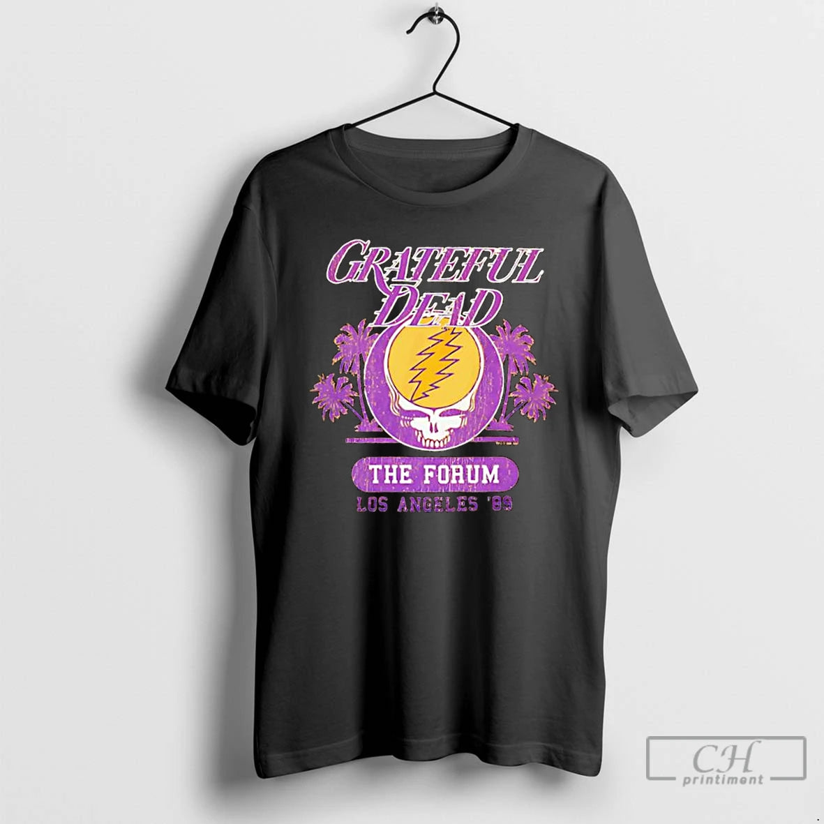 Classic Grateful Dead Los Angeles 1989 The Forum February Logo T Shirts Hoodie, Sweatshirt | InkNestWear.com