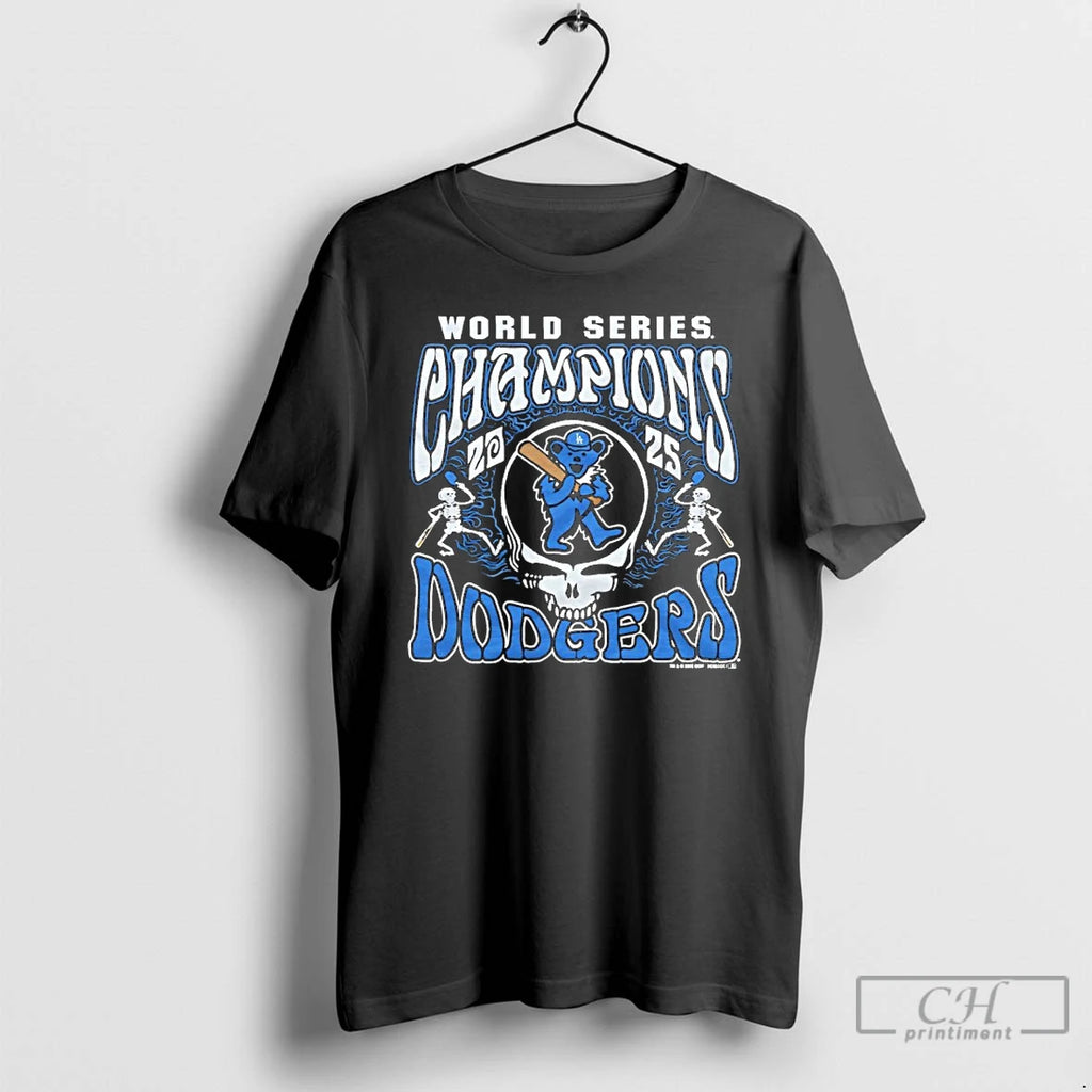 Classic Grateful Dead X Los Angeles Dodgers World Series Champions 2025 T-Shirts, Hoodie, Sweatshirt | InkNestWear.com