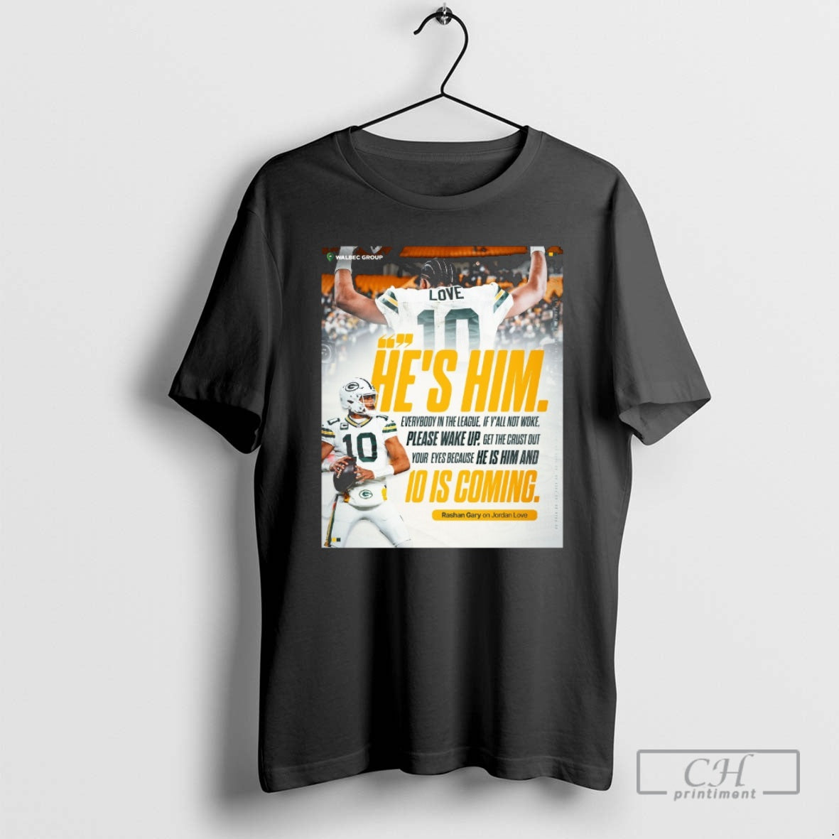 Classic Green Bay Packers Rashan Gary Hes Him Every In The League If Yall Not T-Shirts, Hoodie, Sweatshirt | InkNestWear.com