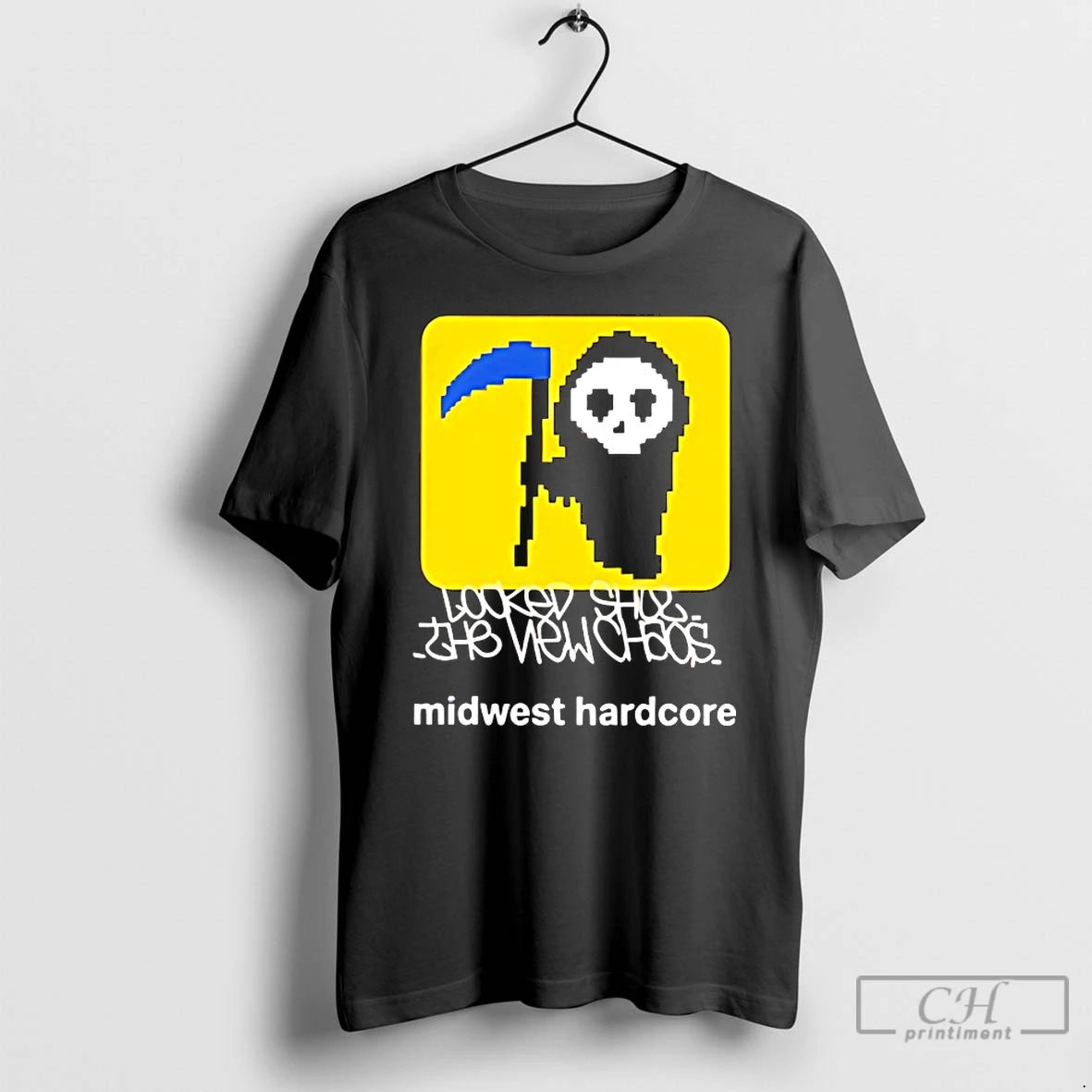 Classic Grim Reaper The New Chaos Midwest Hardcore T-Shirts, Hoodie, Sweatshirt | InkNestWear.com