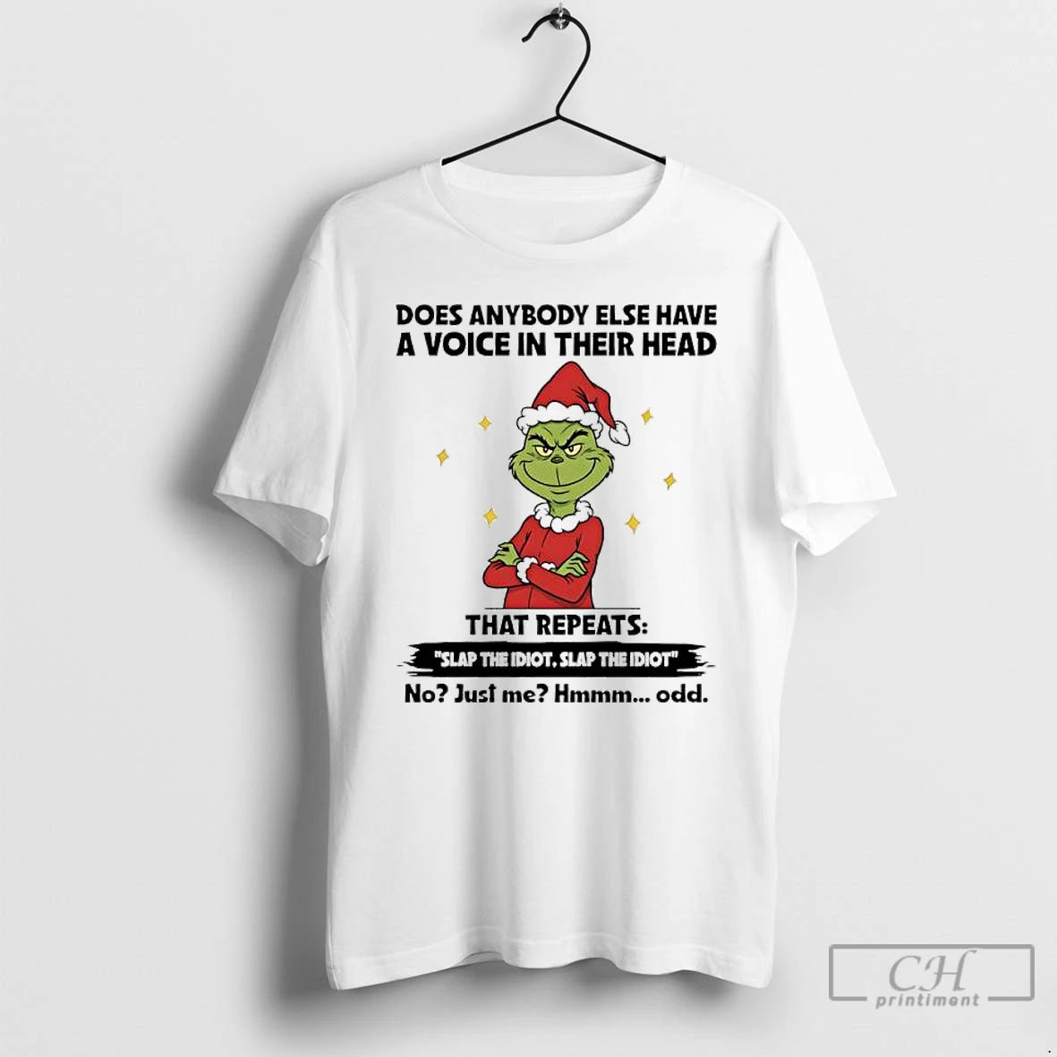 Classic Grinch Christmas 2025 Does Anybody Else Have A Voice In Their Head That Repeats T-Shirts, Hoodie, Sweatshirt