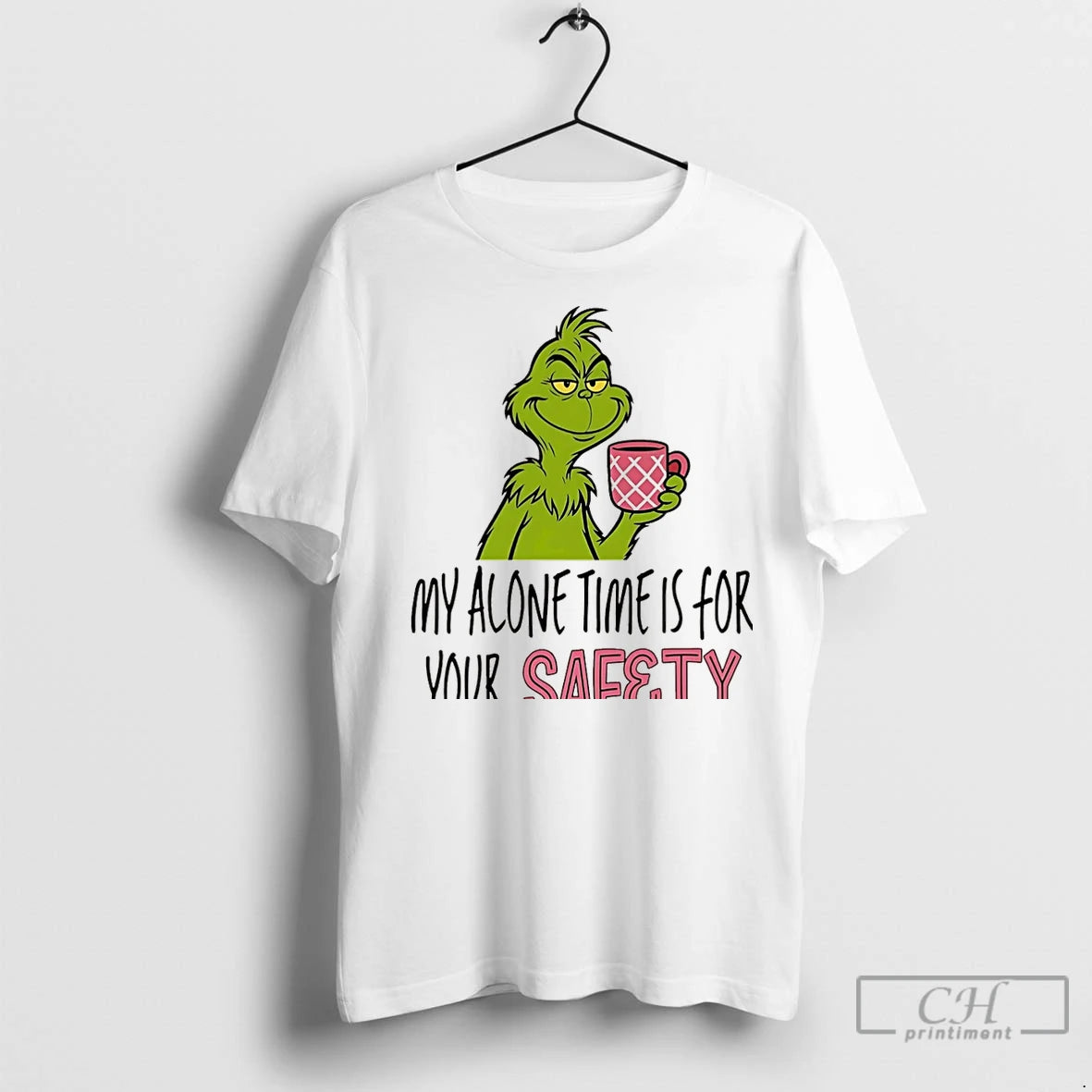 Classic Grinch Christmas My Alone Time Is For Your Safety Christmas T-Shirts, Hoodie, Sweatshirt | InkNestWear.com