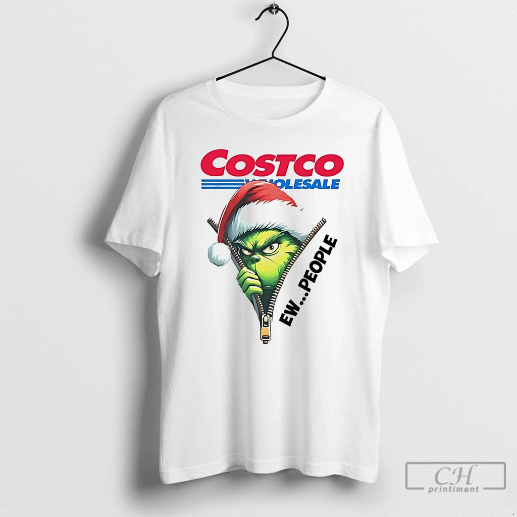 Classic Grinch Costco Wholesale Ew People Christmas T Shirts Hoodie, Sweatshirt | InkNestWear.com