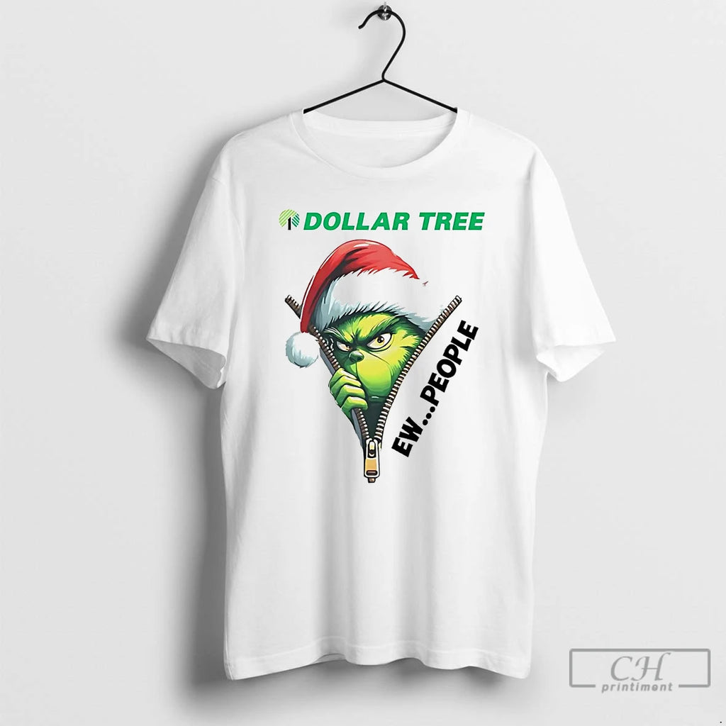 Classic Grinch Dollar Tree Ew People Christmas T Shirts Hoodie, Sweatshirt | InkNestWear.com