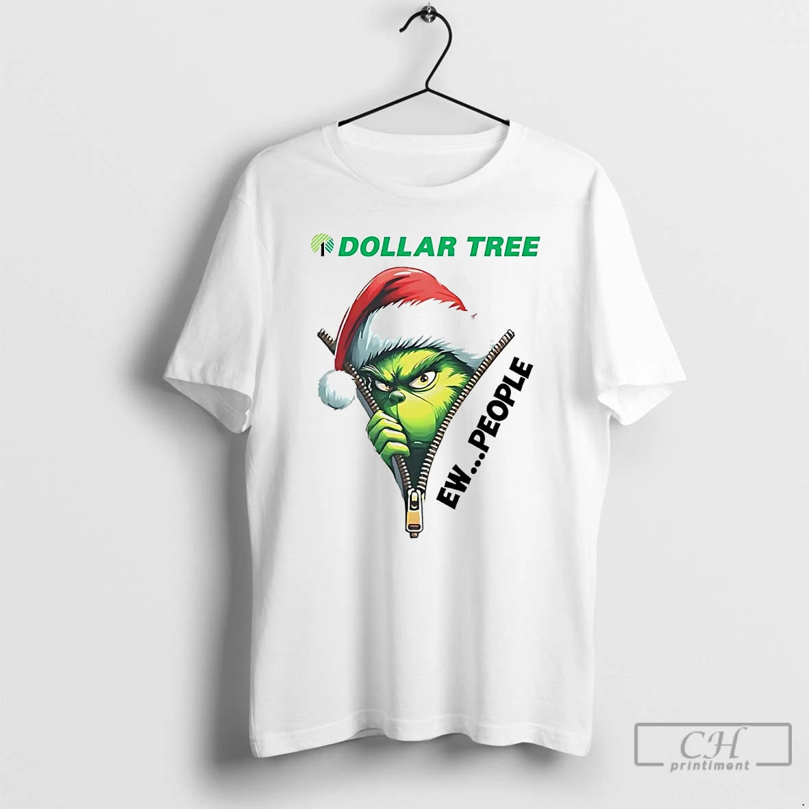 Classic Grinch Dollar Tree Ew People Christmas T Shirts Hoodie, Sweatshirt | InkNestWear.com