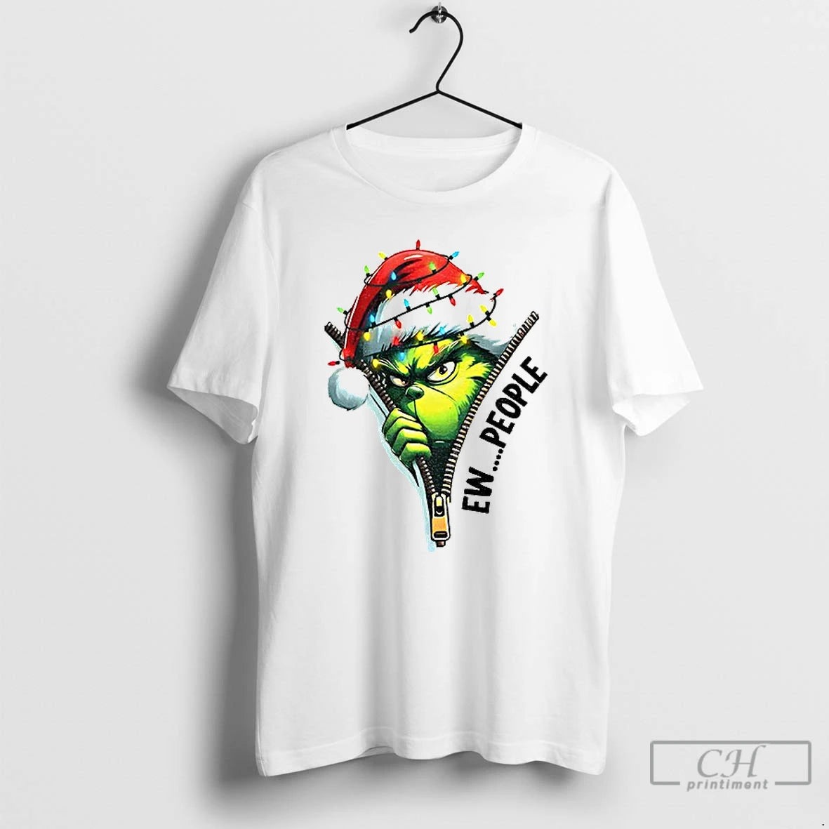 Classic Grinch Ew People Green Mean Guy Xmas T-Shirts, Hoodie, Sweatshirt | InkNestWear.com